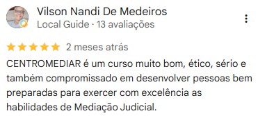 Avaliação de Vilson Nandi De Medeiros